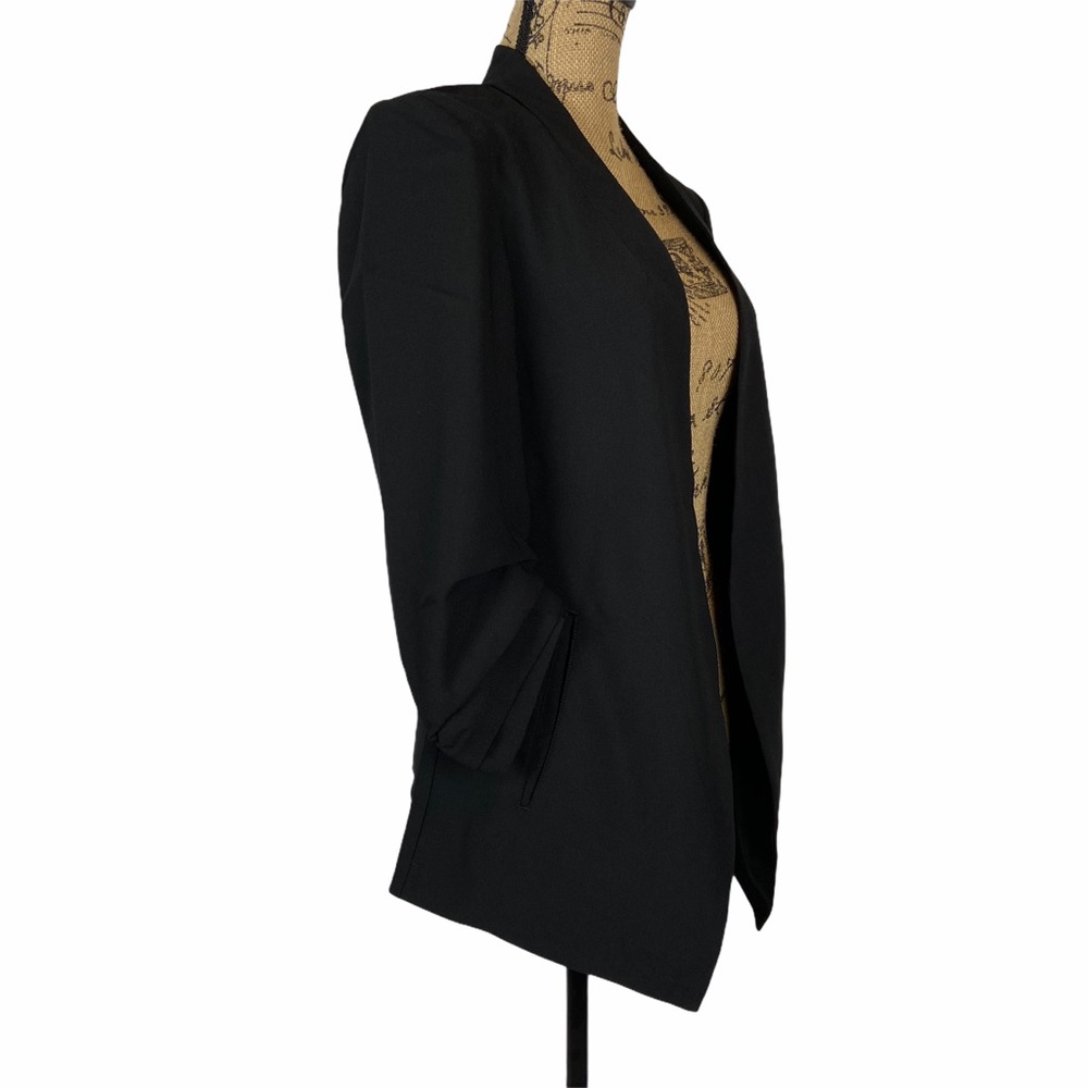 Rachel Zoe Black Contemporary Fit Blazer Jacket M - Picture 2 of 9